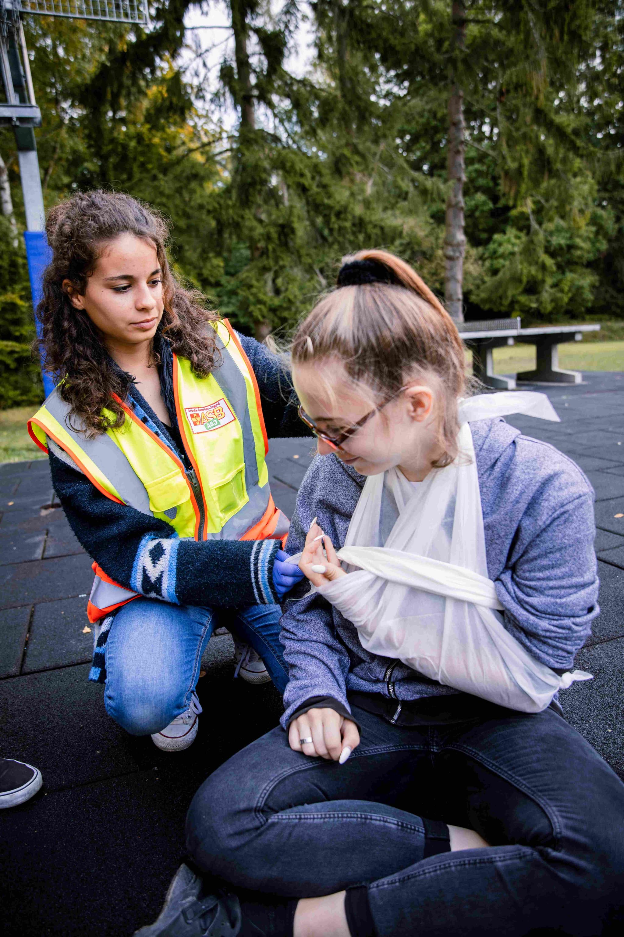 Ausbildungsarbeit & Schulsanitätsdienst